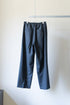 【SHEIK YERBOUTI】"SUPER120'S WOOL FRANNEL EASY TROUSERS"